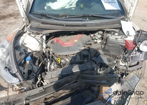 2013 Hyundai Veloster Base W/Red z USA, uszkodzony, nr VIN KMHTC6AD4DU126090